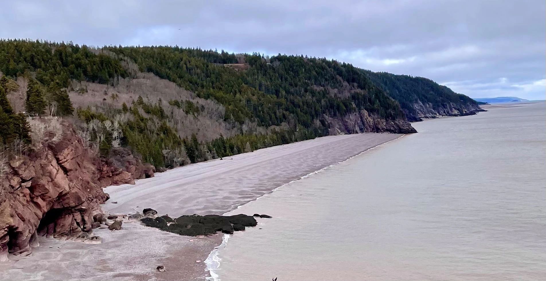 Melvin's Beach, New Brunswick, was the site of where a German Nazi spy was dropped off in Canada in 1942.